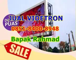 Wea (08x51 84oo 89x48) Tender Videotron Transparan Di Lampung Selatan