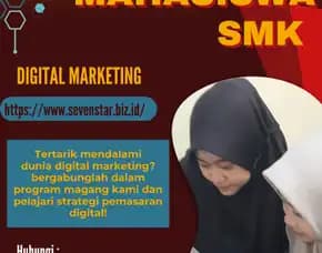 Program Magang Digital Marketing 2025, Belajar, Bekerja, Berkembang