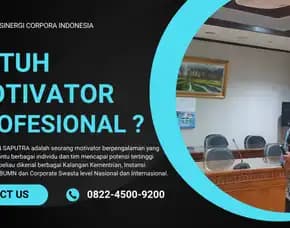 Trainer Motivator Mojokerto, Terpercaya & Solutif, Dian Saputra