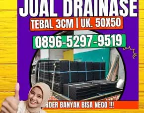896-5297-9519 (Bu Diana) Jual Drainase Rumput Sintetis Medan Gido - Barokah Grass