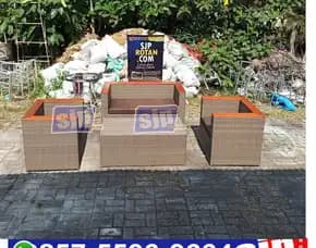 Jual Sofa Tamu Rotan Sintetis, Sofa Rotan Minimalis, Sofa Rotan Outdoor