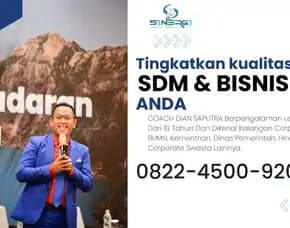 Trainer Team Building Lampung, Terpercaya & Solutif, Dian Saputra