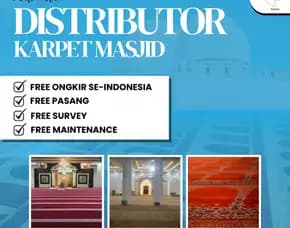 Termurah, Pabrik Karpet Karet Masjid Temanggung, Karpet Masjid Meteran Sukabumi