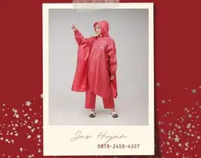 Termurah Jual Jas Hujan Gamis Wanita Gantiwarno, Grosir Jas Hujan Fashion Jatinom, Jas Hujan Full Press Jogonalan