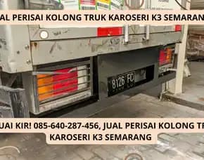 Sesuai Kir! Jual Perisai Kolong Truk Karoseri K3 Semarang