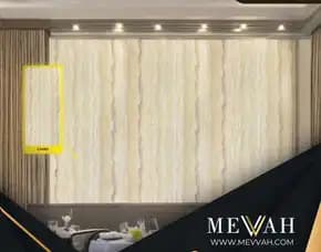 (Mevvah) Pvc Marble Panel For Wall Krem Di Kubu Raya