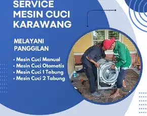 Service Mesin Cuci Srikamulyan Karawang 0819-0660-6654