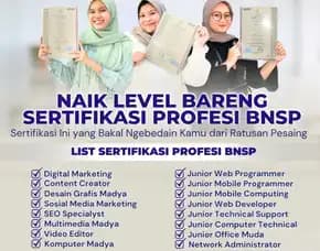 Berstandar Nasional Sertifikasi Bnsp Dimana Tangerang
