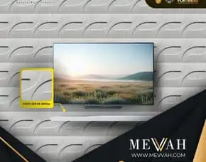 (Mevvah) 3d Wall Panel In White Pvc Kamar Tidur Di Sekadau