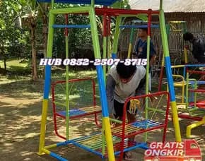 Desain Model Ayunan Besi Pas Untuk Taman Rumah Estetik Kec Gedeg Mojokerto