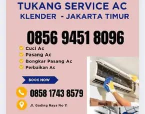 O856 9451 8o96 Jasa Tukang Ac Daerah Klender Jakarta Timur Bergaransi