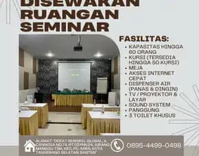 Acara Profesional, Sewa Ruang Seminar Di Tangerang Selatan