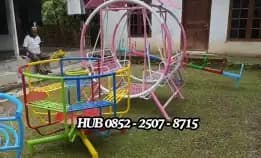 Hub 0852-2507-8715 Terpecaya !! Ayunan Besi Bulat Dan Mainan Outdoor Untuk Tk Kec Cikijing Majalengka Bayar Cod Free Ongkir