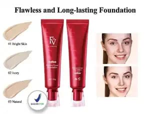 Fv Original Cover Foundation 30g Waterproof Foundation Perfect Magic Flawless And Long-Lasting Cream