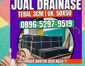 0896-5297-9519 (Wa), Distributor Drainase Cell Palembang Buay Runjung