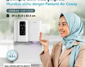 Cs Coway Mall Jakarta Fatmawati Cilandak Dispenser Filter Air Minum Bersih Sehat Aman Ro Tanpa Galon Bahaya Bpa Plastik Sampah