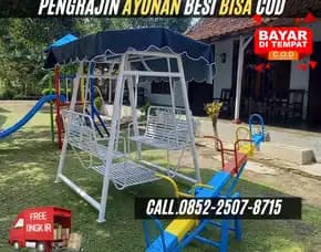 Contoh Harga Ayunan Besi Untuk Dewasa Cocok Untuk Taman Rumah Sedederhana Cantik Kec Depok Sleman