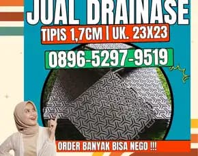0896-5297-9519 (Wa), Harga Drainase Rumput Sintetis Pontianak Belitang Hilir