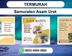 Termurah, 0822-2000-3882 Distributor Samurat En Asam Urat Samarinda
