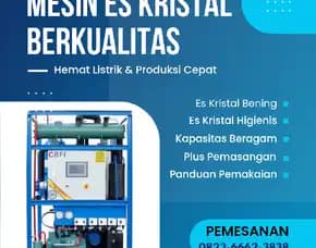 Supplier Mesin Es Kristal Labuhanbatu 0823,6662,3838