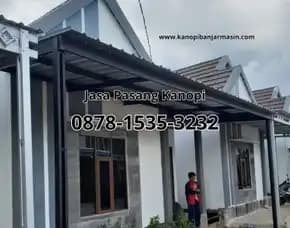 (Termurah), Jasa Pasang Kanopi Baja Ringan Mentaos
