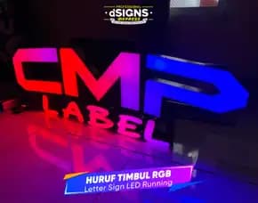 Jasa Pembuatan Signage Huruf Timbul Sumedang