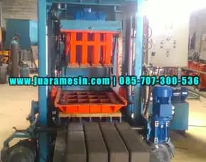 Mesin Cetak Batako Otomatis Dengan Transfer Palet