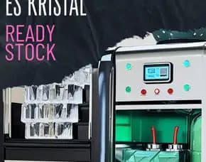 Mesin Es Kristal Murah Kresek