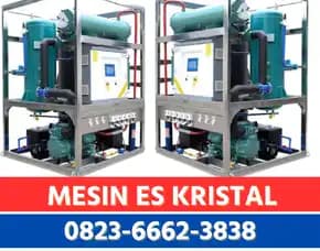 Mesin Es Kristal Padang Lawas Produksi Es Higienis & Hemat Listrik 0823,6662,3838