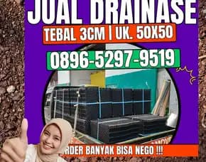 0896-5297-9519 (Wa), Gudang Drainase Rumput Sintetis Palembang Tanjung Tebat