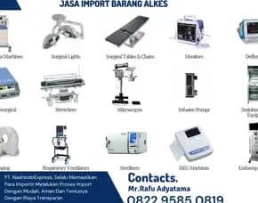 Jasa Import Alat Kesehatan Dari Bangkok Ke Indonesia