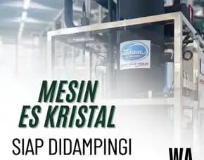 1. Mesin Es Kristal 1 Ton
