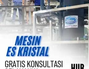 Harga Mesin Es Batu Kristal Pulau Taliabu Maluku Utara