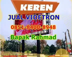 Wea (08x51 84oo 89x48) Tender Videotron Transparan Di Kotabaru