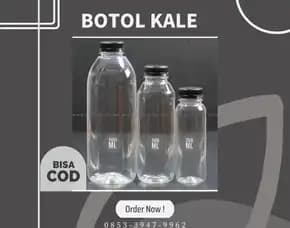 Termurah Agen Botol Kale 500 Ml Selomerto, Distributor Botol Kale 1000 Ml Sapuran, Botol Jelly 80 Ml Kertek