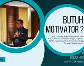 Motivator Tim Building Wonosobo, Terpercaya & Solutif, Dian Saputra