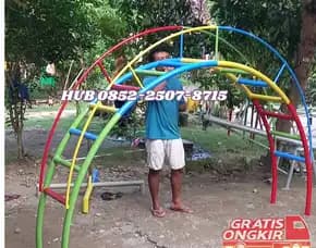 O8s2-2so7-87is Contoh Ayunan Anak Dari Besi Rekomendasi Model Taman Depan Sekolah Kec Brebes Brebes