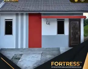 (Fortress) Pintu Depan Rumah Subsidi Di Kalimantan Timur