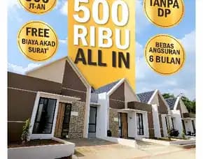 Grand Artha Mulya Rumah Cluster 1 Lantai Dekat Stasiun Cisauk Dan Tol Serbaraja Bsd