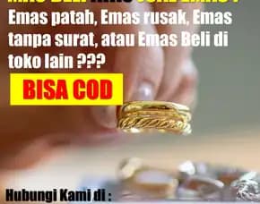 Pasti Untung, Jual Cincin Emas Rusak Tanpa Surat Kabupaten Rembang Pancur