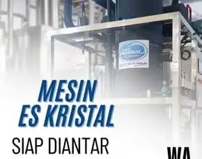Jual, Peluang Usaha Mesin Es Kristal Kepulauan Riau