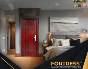 (Fortress) Pintu Besi Minimalis Modern Di Banjarmasin