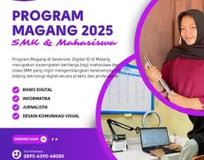 Magang Bisnis Digital Bulan Juni Cocok Untuk Smk Dan Mahasiswa Di Malang