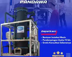 Mesin Es Batu Rumahan Banggai, Sulteng
