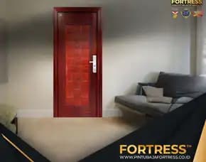 (Fortress) Pintu Rumah Minimalis Fortress Kupu Tarung Di Palu