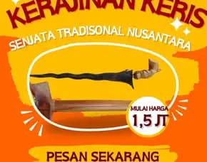 Berwibawa 0819-3820-5158 Pembuatan Keris Bali Keris Hias Keperluan Kehidupan Sehari-Hari  Jepara Denpasar Kerajinan Keris