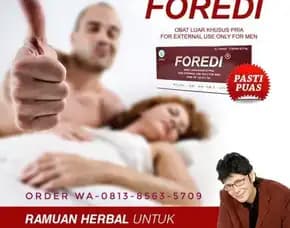 Obat Foredi Kuat Jakarta Mangga Besar Tambora Pasar Baru Dua Gel Sawah Hotel Cod Tanah Abang