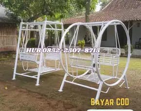 Contoh Ayunan Besi Anak Untuk Taman Rumah Belakang Kec Jakenan Pati