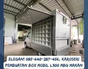 Elegan, Karoseri Pembuatan Box Mobil L300 Mbg Makan Bergizi Gratis Semarang Jepara