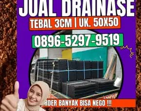 0896-5297-9519 (Wa), Grosir Drainase Rumput Sintetis Palembang Lubai Ulu